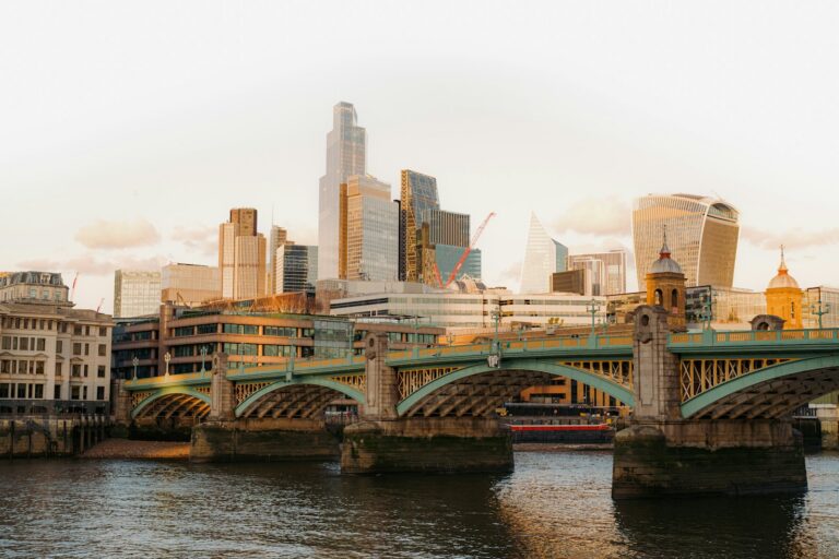 UK and Europe skyline